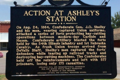 Action at Ashleys Station