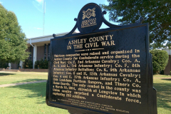 Ashley-County Historical marker