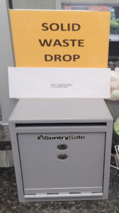 Solid Waste Drop Box